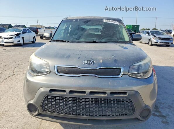 KNDJN2A2XG7307369 2016 KIA SOUL Silver Widok z przodu