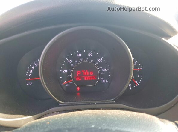 KNDJN2A2XG7307369 2016 KIA SOUL Silver Widok zestawu wskaźników