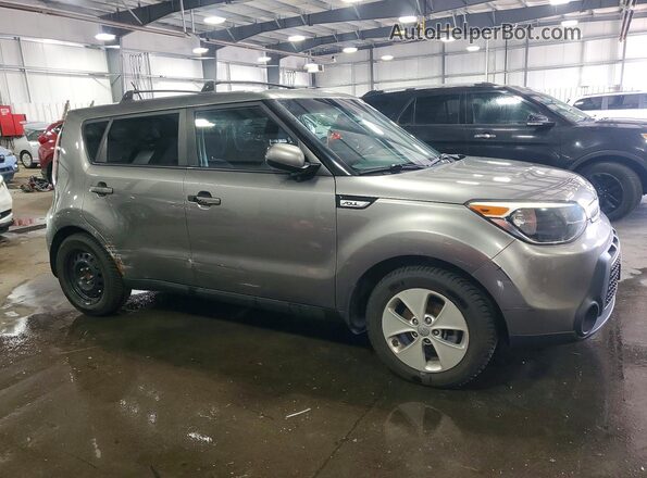 KNDJN2A2XG7325323 2016 KIA SOUL Серый Передняя правая четверть