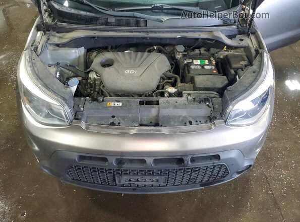 KNDJN2A2XG7325323 2016 KIA SOUL Серый Вид подкапотного пространства