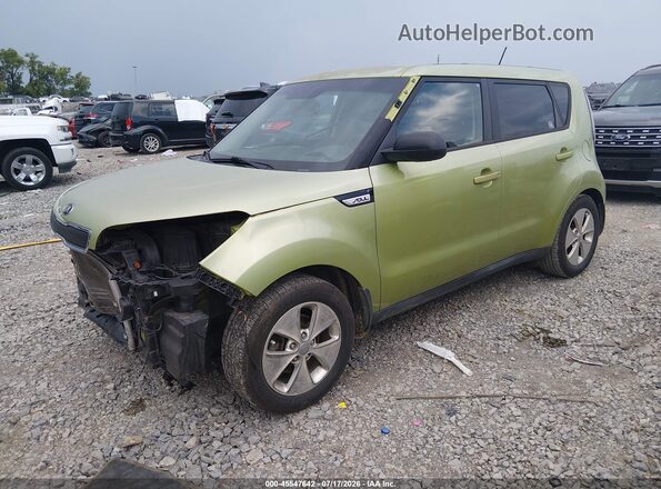 KNDJN2A2XG7843769 2016 KIA SOUL Green Front left