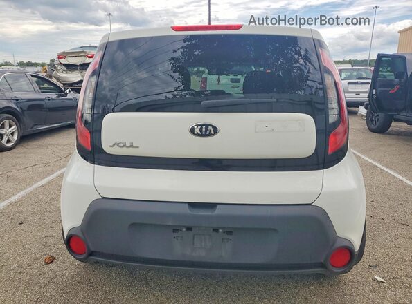 KNDJN2A2XG7843898 2016 KIA SOUL Белый Вид сзади