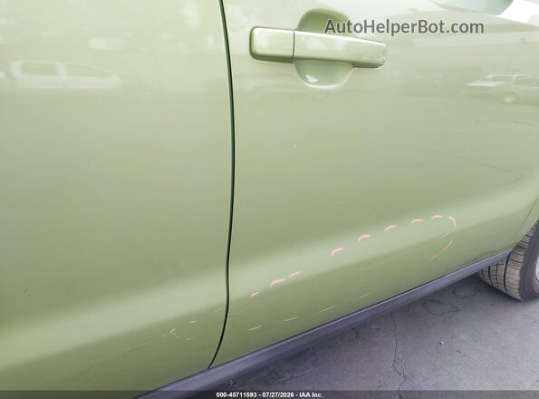 KNDJN2A2XG7871345 2016 KIA SOUL Green უკანა სალონის ხედი