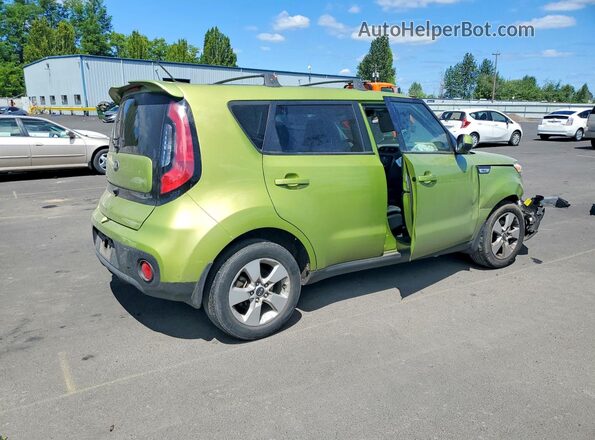 KNDJN2A2XH7879236 2017 KIA SOUL Green Trasero derecho