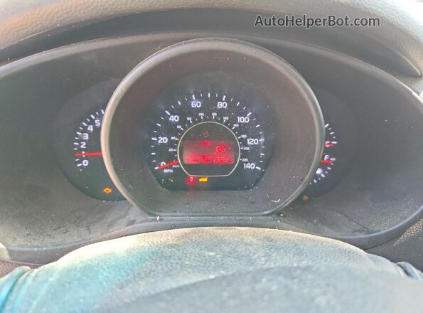 KNDJN2A2XJ7536271 2018 KIA SOUL Silver Widok zestawu wskaźników