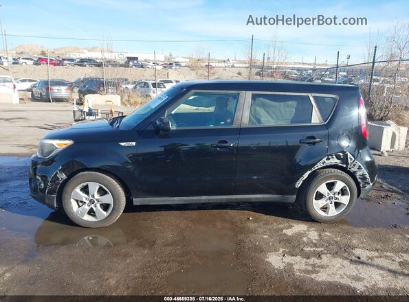 KNDJN2A2XJ7558576 2018 KIA SOUL Black Widok wnętrza 360 stopni