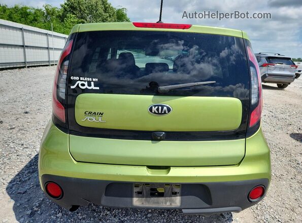 KNDJN2A2XK7919600 2019 KIA SOUL Green Vista trasera