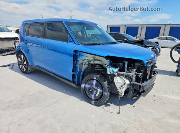 KNDJP3A50J7563845 2018 KIA SOUL Blue წინა მარჯვენა