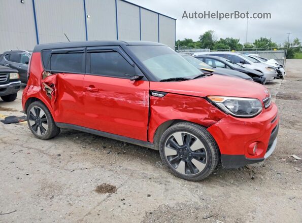 KNDJP3A50K7646497 2019 KIA SOUL Red Delantero derecho