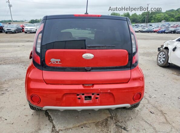 KNDJP3A50K7646497 2019 KIA SOUL Red Vista trasera