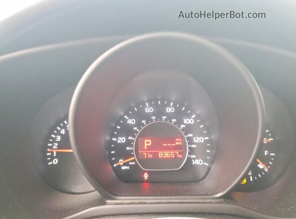 KNDJP3A50K7646497 2019 KIA SOUL Red Vista del cuadro de instrumentos