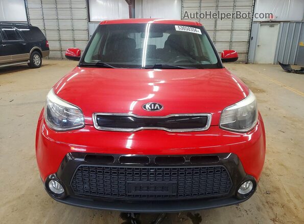 KNDJP3A51G7841600 2016 KIA SOUL Red Դիմացի տեսք