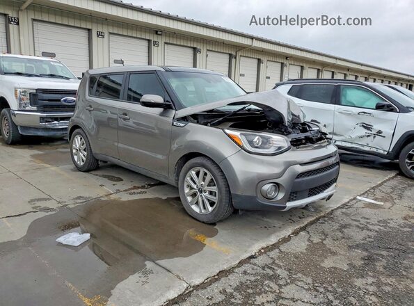 KNDJP3A52K7013564 2019 KIA SOUL Gray Delantero derecho