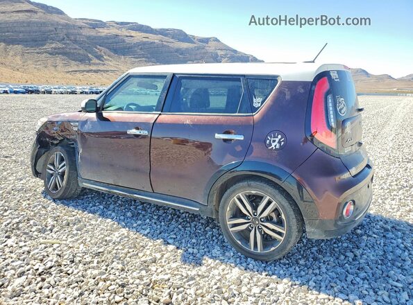 KNDJP3A53H7464012 2017 KIA SOUL Brown უკანა მარცხენა