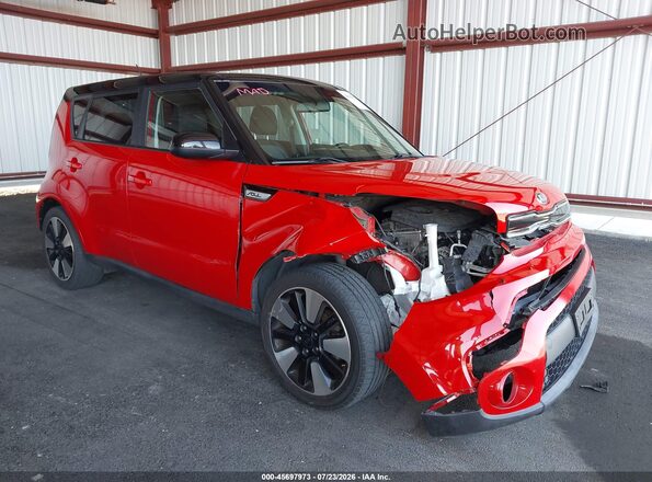 KNDJP3A53K7656599 2019 KIA SOUL Red Front view