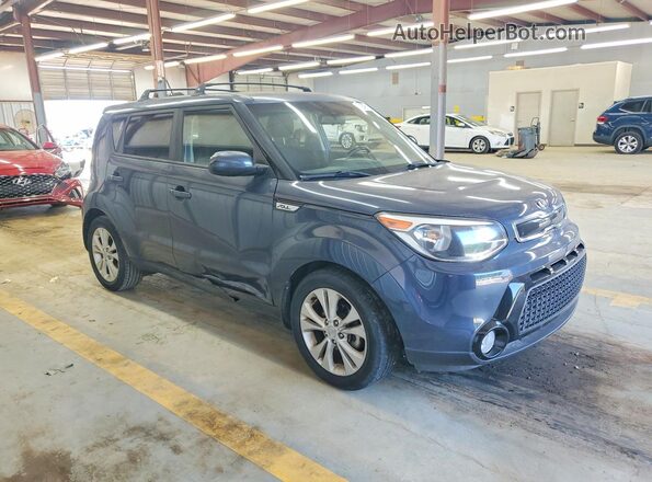 KNDJP3A54G7337221 2016 KIA SOUL Blue Առջևի աջ
