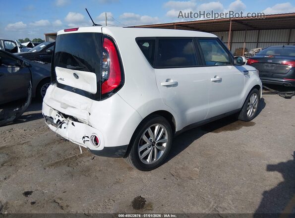 KNDJP3A54J7604302 2018 KIA SOUL Белый Задняя правая четверть