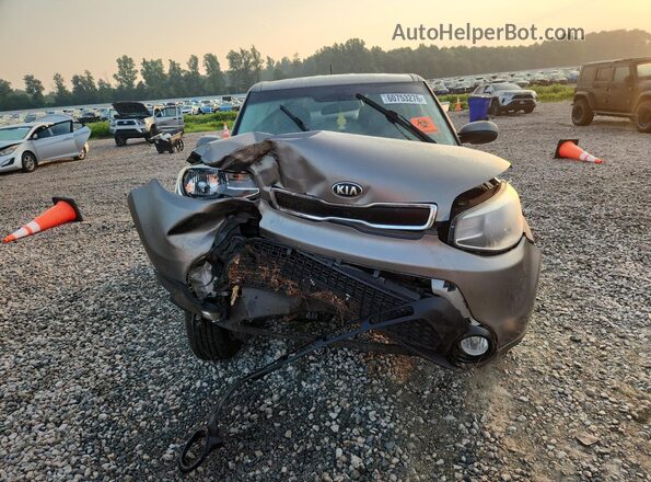 KNDJP3A55G7316636 2016 KIA SOUL Gray Front view