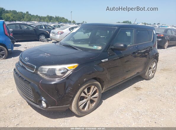 KNDJP3A55G7381356 2016 KIA SOUL Black Передня ліва чверть