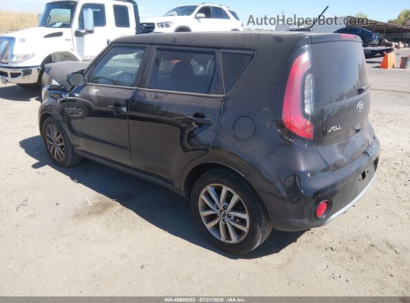 KNDJP3A55H7467316 2017 KIA SOUL Black Tył lewy
