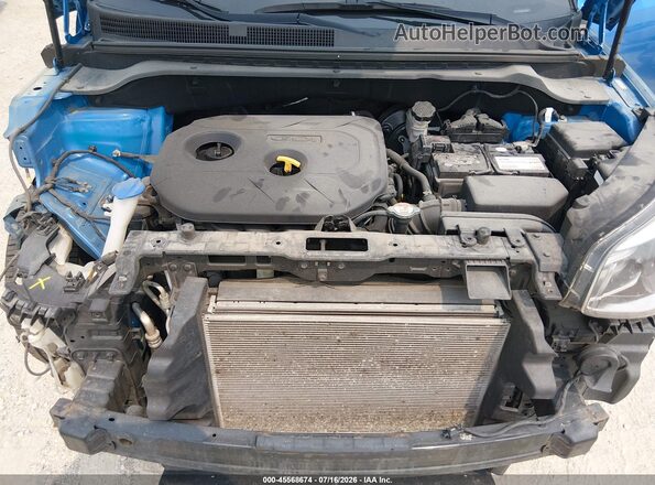 KNDJP3A55H7480194 2017 KIA SOUL Blue Widok z tyłu