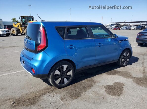 KNDJP3A55H7480552 2017 KIA SOUL Blue Հետևի աջ