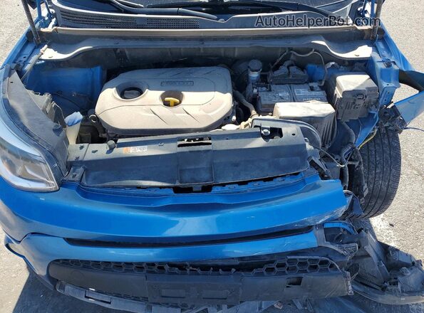KNDJP3A55H7480552 2017 KIA SOUL Blue Սալոնի հետևի տեսք