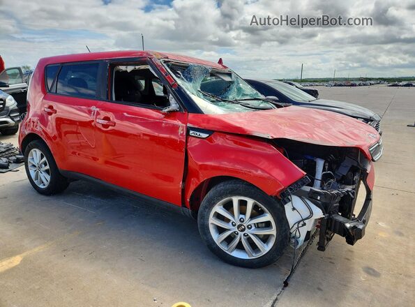 KNDJP3A55K7667250 2019 KIA SOUL Red Przód prawy