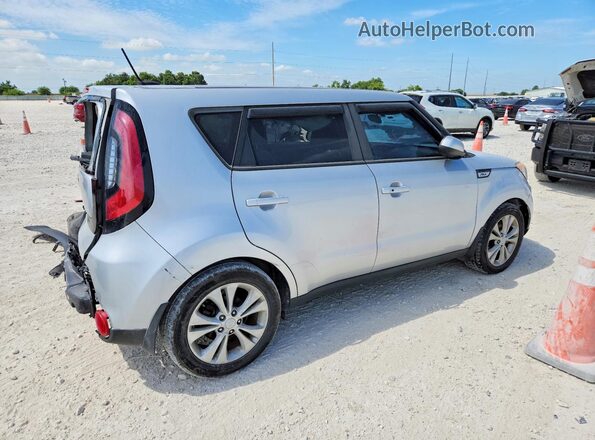KNDJP3A56G7835159 2016 KIA SOUL Silver Tył prawy