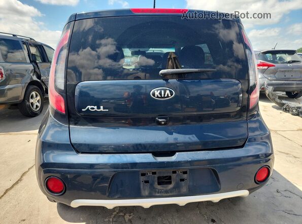 KNDJP3A56H7412972 2017 KIA SOUL Gray Vista trasera