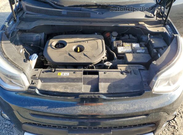 KNDJP3A56H7463582 2017 KIA SOUL Синий Вид задней части салона