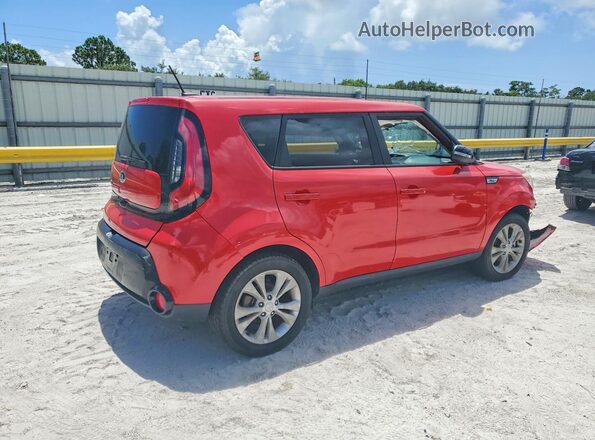 KNDJP3A57G7829077 2016 KIA SOUL Красный Задняя правая четверть