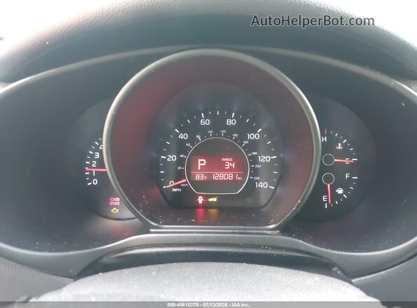 KNDJP3A58G7259560 2016 KIA SOUL Gray Widok tylnych siedzeń