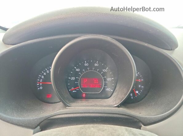 KNDJP3A58H7465348 2017 KIA SOUL Black Instrument cluster view