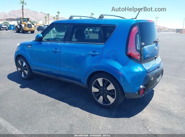 KNDJP3A5XG7298666 2016 KIA SOUL Blue Задня ліва чверть