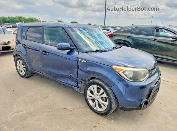 KNDJP3A5XG7336641 2016 KIA SOUL Blue Առջևի աջ