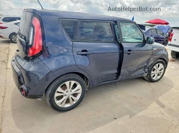 KNDJP3A5XG7336641 2016 KIA SOUL Blue Հետևի աջ
