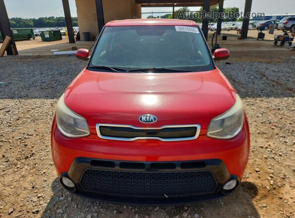 KNDJP3A5XG7843832 2016 KIA SOUL Red Вид спереду