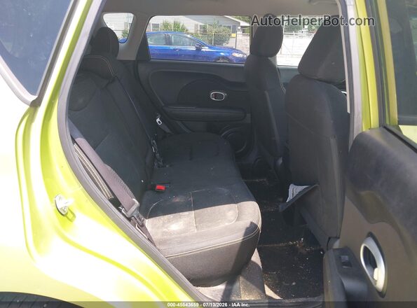 KNDJP3A5XG7861005 2016 KIA SOUL Green Vista de la etiqueta del VIN
