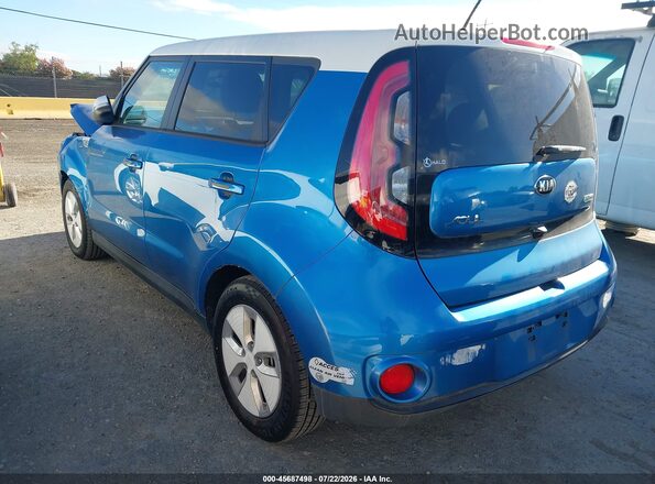 KNDJP3AE0G7005146 2016 KIA SOUL EV Blue Trasero izquierdo