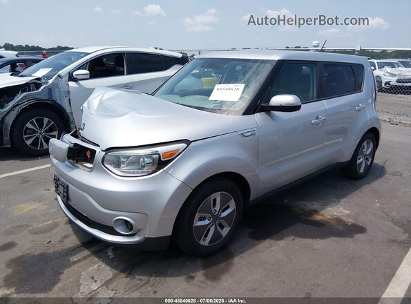 KNDJP3AE1H7023219 2017 KIA SOUL EV Silver Front left