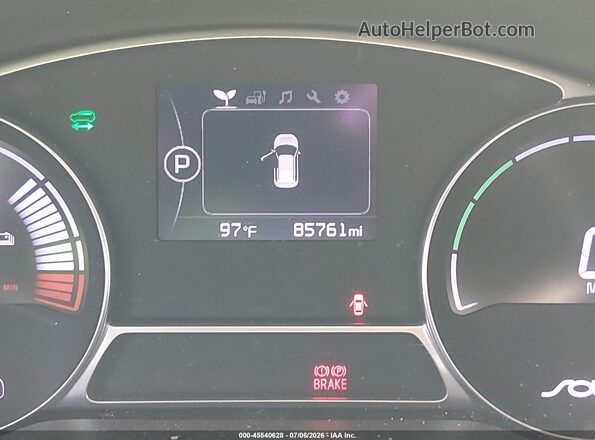 KNDJP3AE1H7023219 2017 KIA SOUL EV Silver 