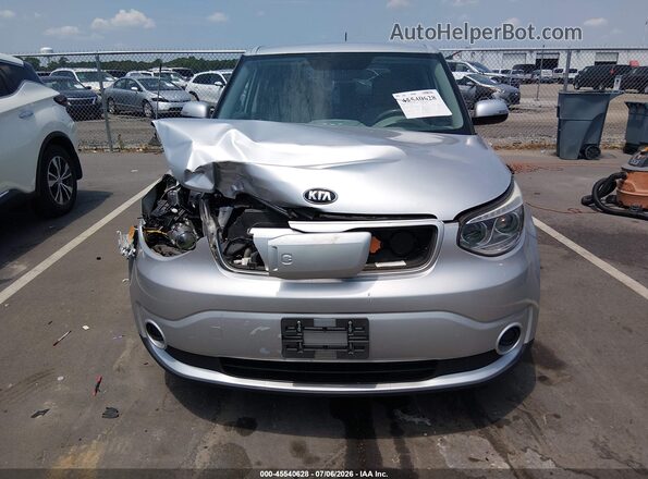 KNDJP3AE1H7023219 2017 KIA SOUL EV Silver Instrument cluster view