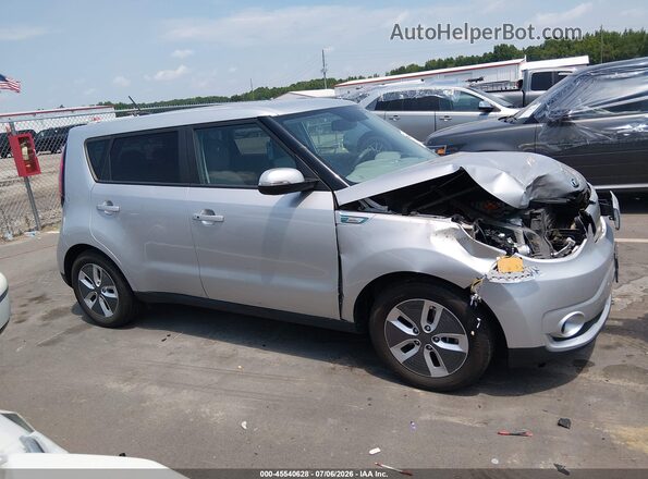 KNDJP3AE1H7023219 2017 KIA SOUL EV Silver Rear interior view