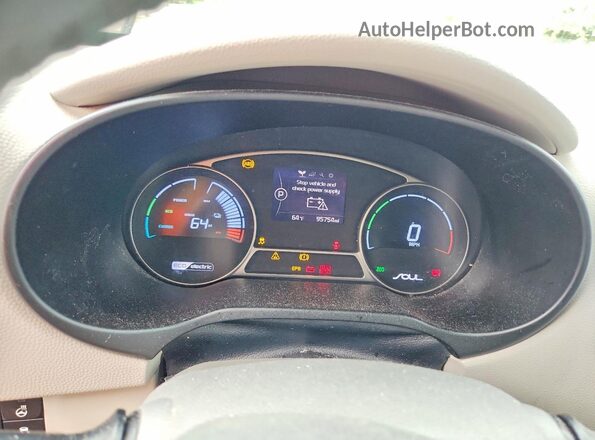 KNDJP3AEXG7006093 2016 KIA SOUL Gray Vista del cuadro de instrumentos