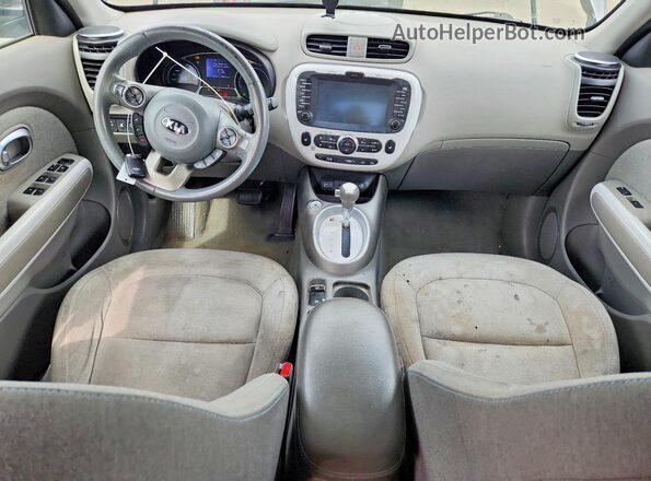 KNDJP3AEXG7006093 2016 KIA SOUL Gray Vista del salpicadero