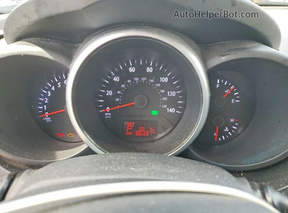 KNDJT2A69D7764856 2023 KIA SOUL Silver Instrument cluster view