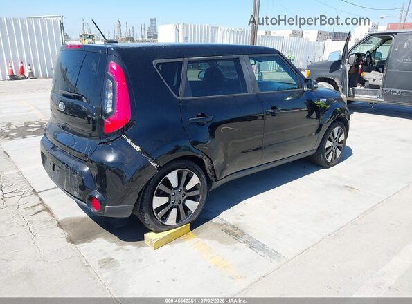 KNDJX3A51G7347513 2016 KIA SOUL Black უკანა მარჯვენა