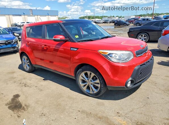 KNDJX3A55G7865091 2016 KIA SOUL Red Առջևի աջ
