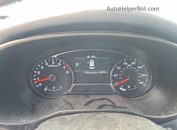 KNDJX3AA4J7542364 2018 KIA SOUL Black Instrument cluster view